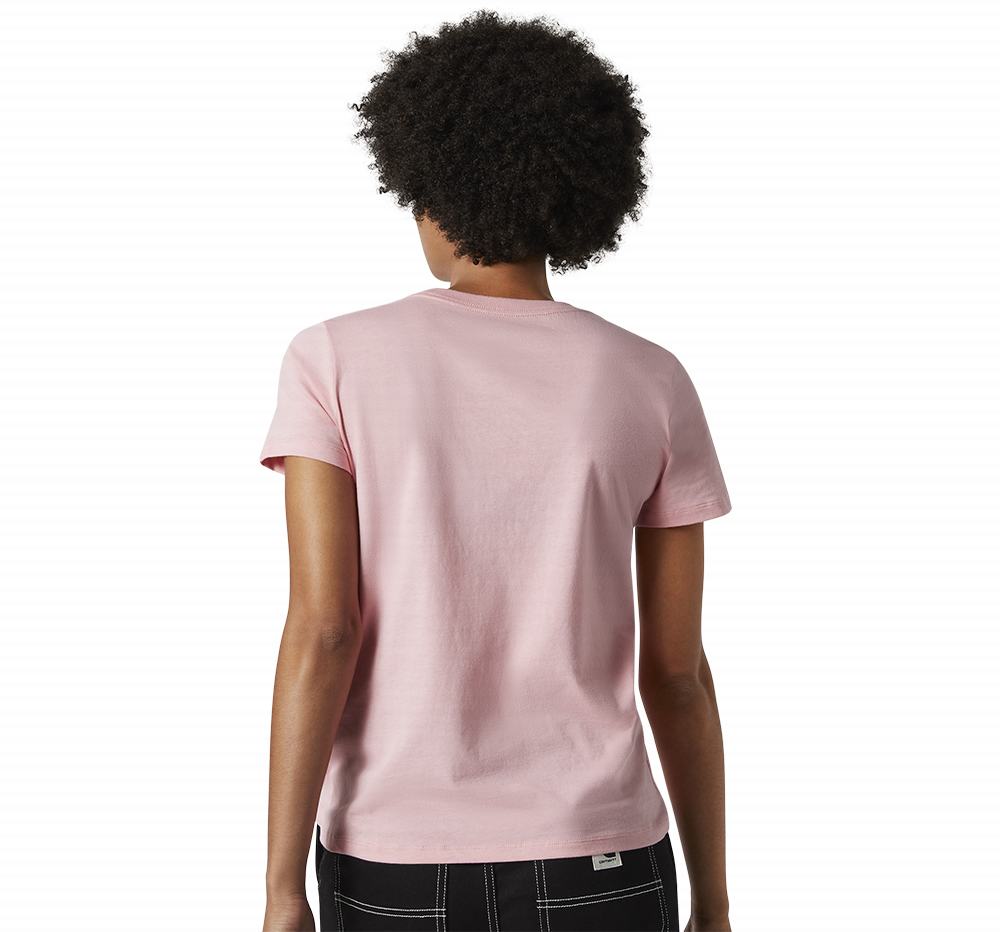Camiseta Converse Front Logo Mulher Rosa 706315PCF